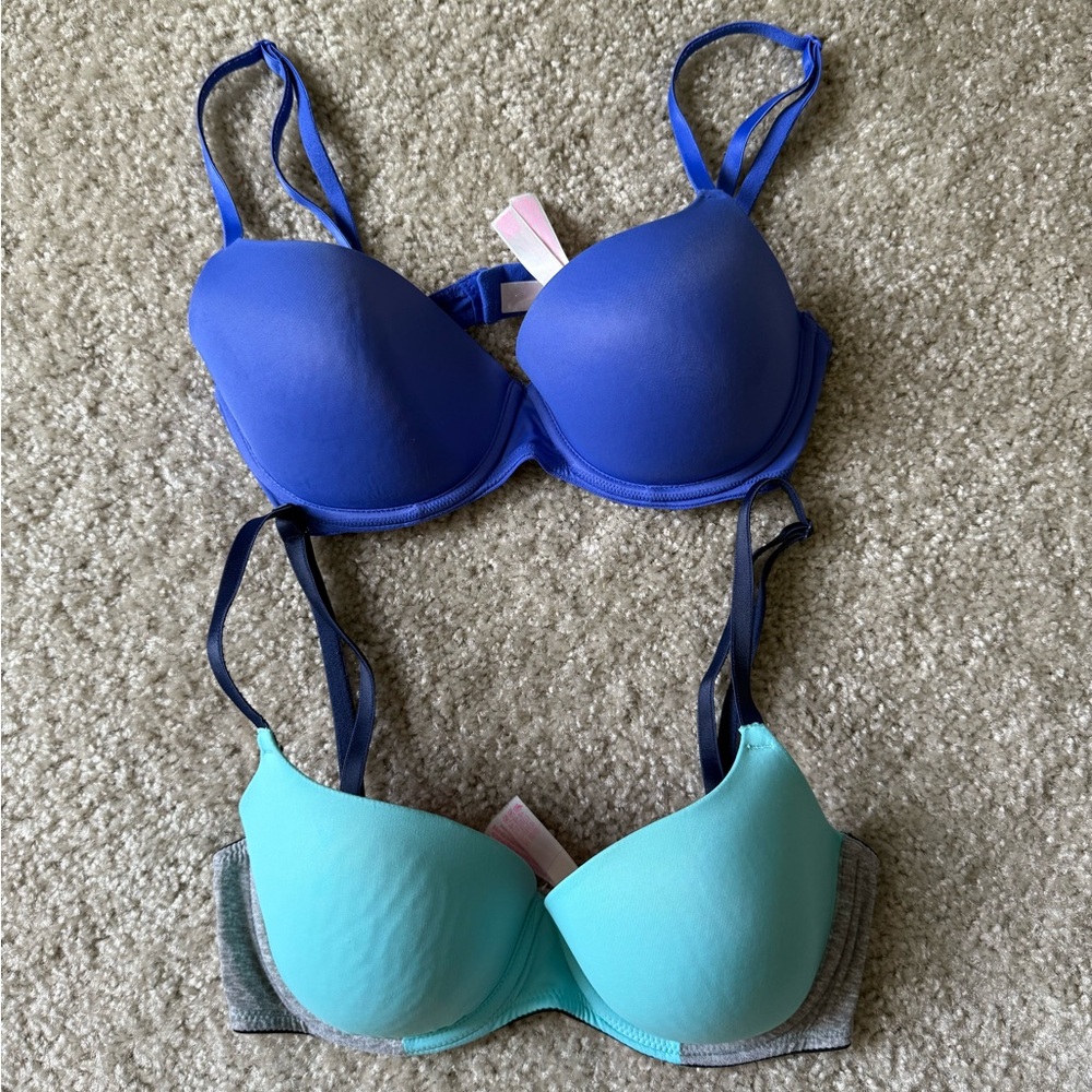 Pink bras